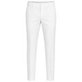White Tailored Wool-Blend Dress Trousers | YOUND BURSH