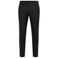 Black Tailored Wool-Blend Dress Trousers | YOUND BURSH